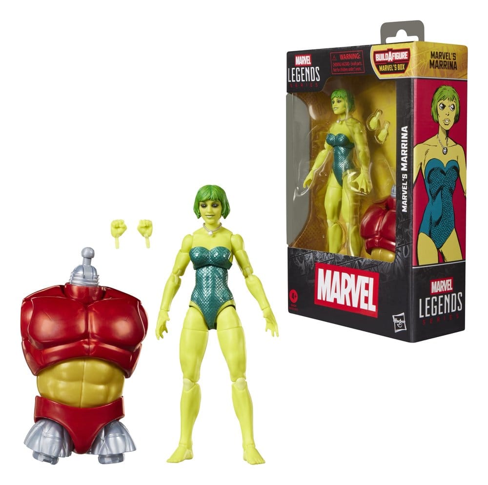 Hasbro Marvel Legends Marvels Marrina BAF Marvel’s Box Actionfigur