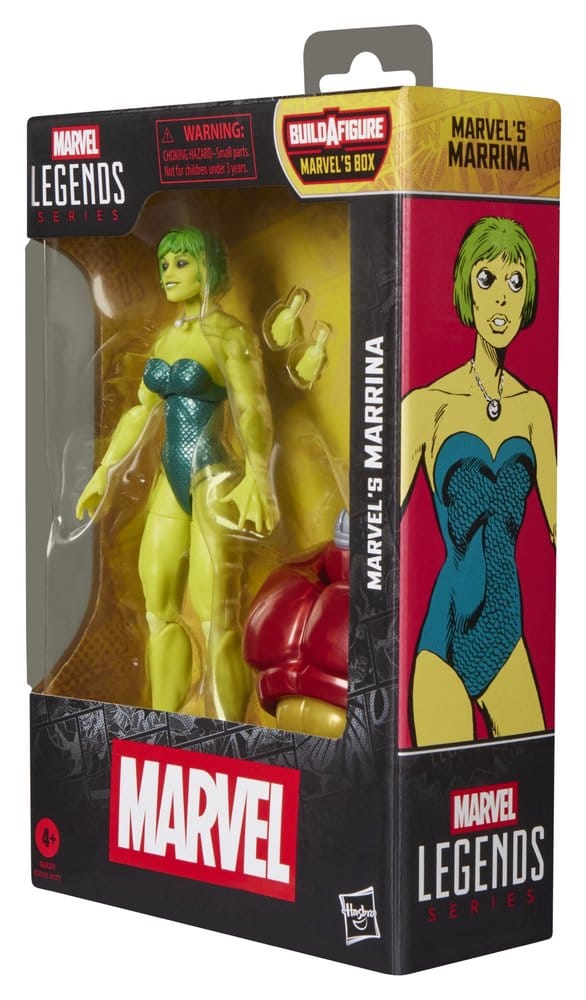 Hasbro Marvel Legends Marvels Marrina BAF Marvel’s Box Actionfigur