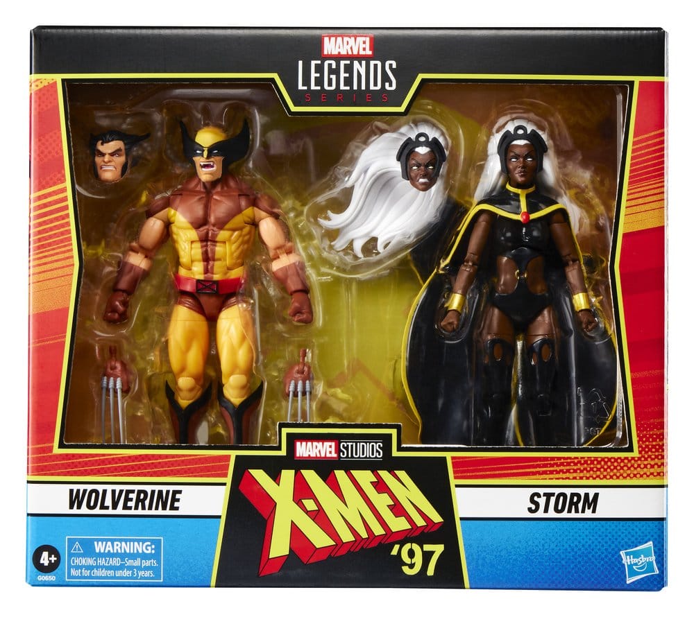 Hasbro Marvel Legends Storm & Wolverine 2er-Pack Actionfiguren