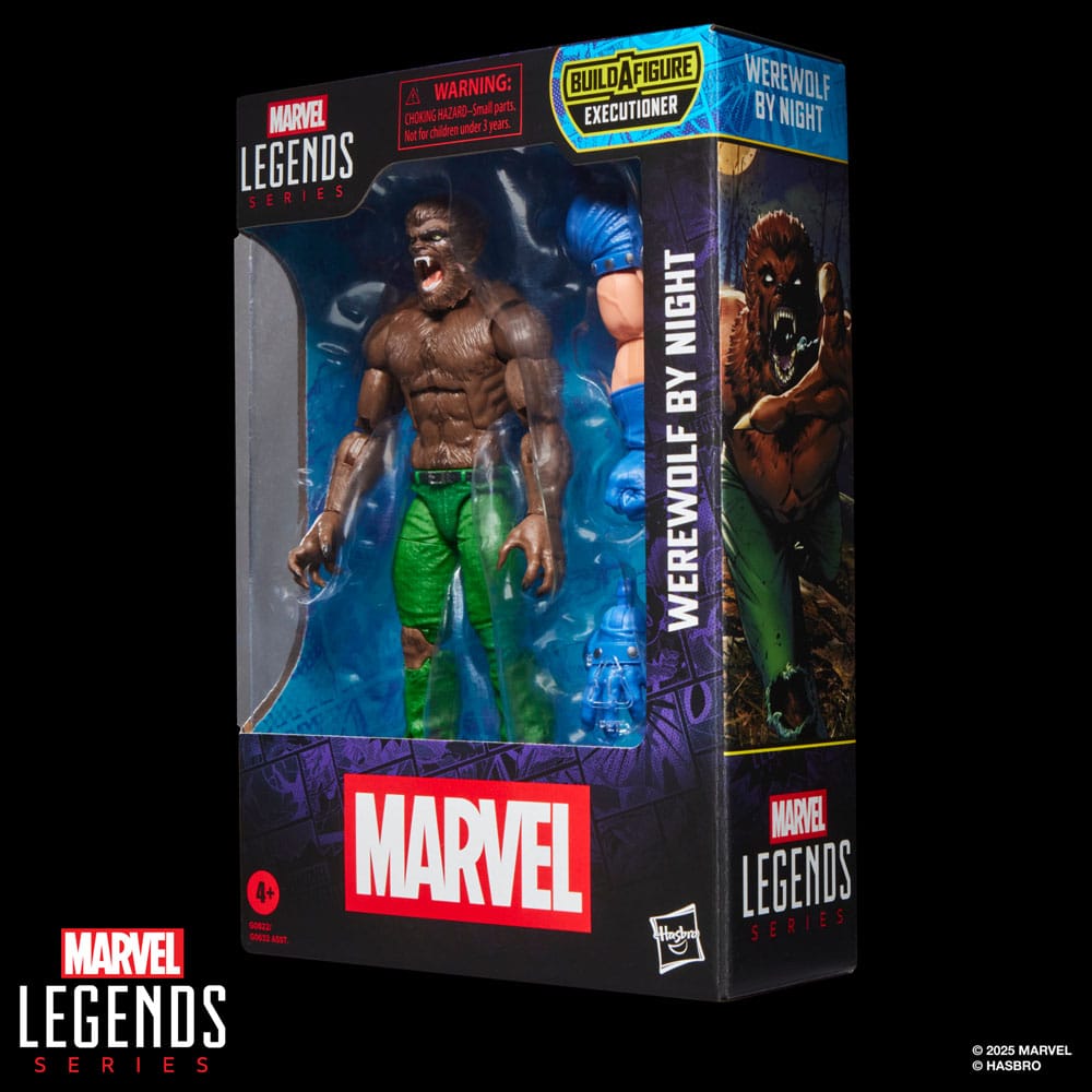 Hasbro Marvel Legends Werewolf By Night BAF Executioner Actionfigur