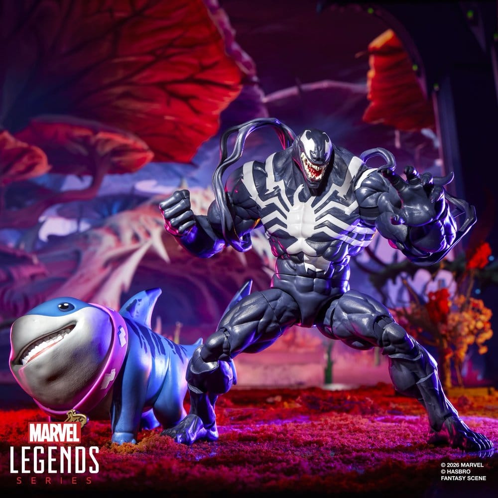 Hasbro Marvel Rivals Venom & Jeff the Land Shark Marvel Legends Actionfiguren 2er-Pack