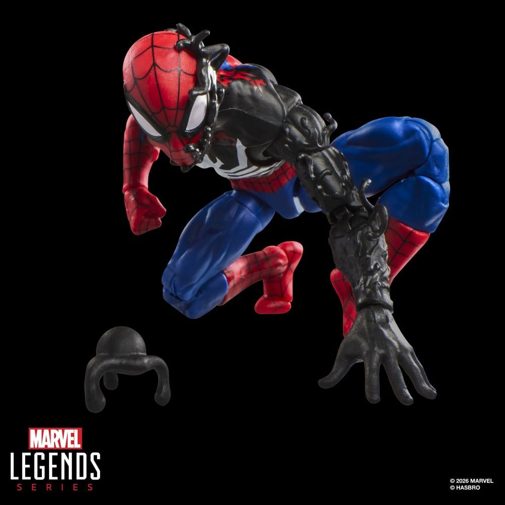 Hasbro Marvel Secret Wars Legends Spider-Man Alien Costume Actionfigur