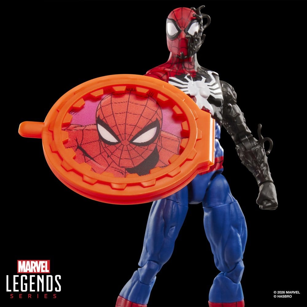 Hasbro Marvel Secret Wars Legends Spider-Man Alien Costume Actionfigur