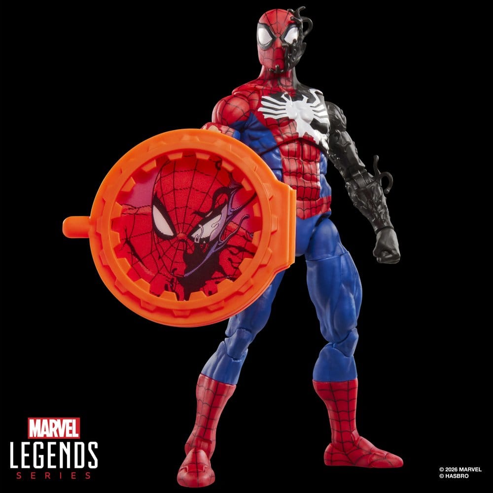 Hasbro Marvel Secret Wars Legends Spider-Man Alien Costume Actionfigur