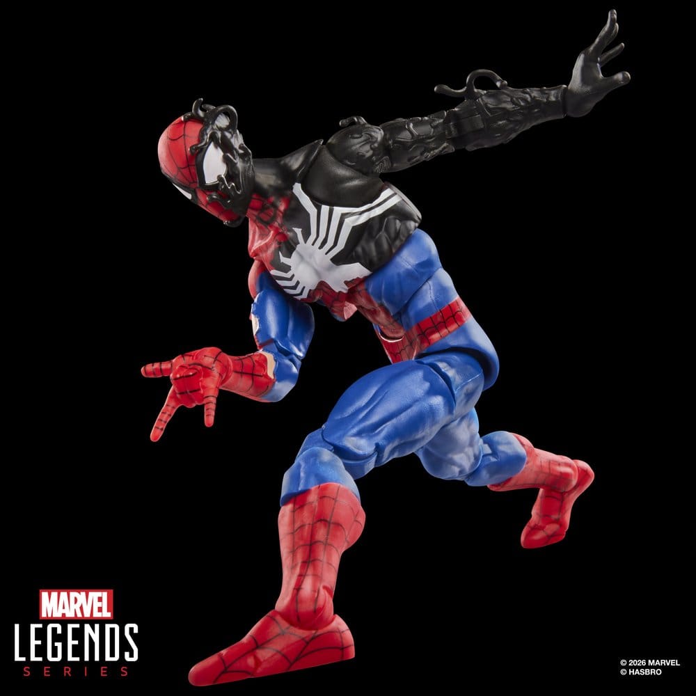 Hasbro Marvel Secret Wars Legends Spider-Man Alien Costume Actionfigur