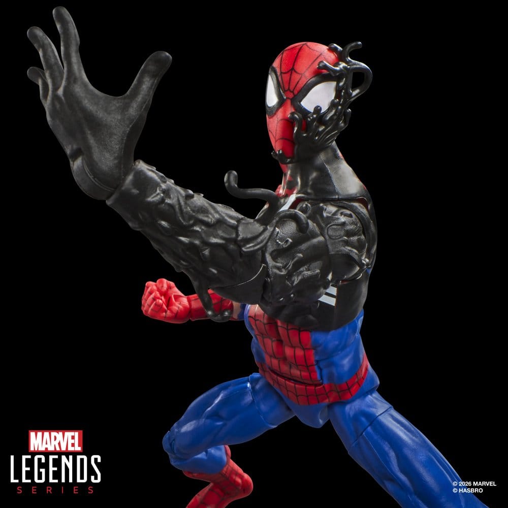 Hasbro Marvel Secret Wars Legends Spider-Man Alien Costume Actionfigur