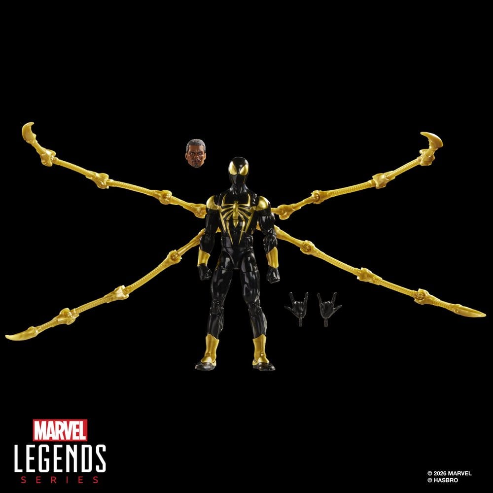 Hasbro Marvel Spider-Man Iron Spider Aaron Davis Marvel Legends Actionfigur