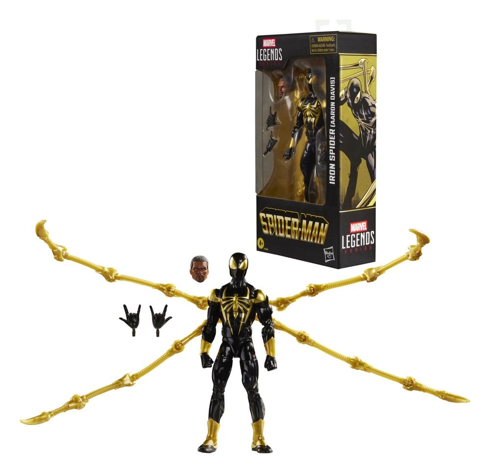 Hasbro Marvel Spider-Man Iron Spider Aaron Davis Marvel Legends Actionfigur