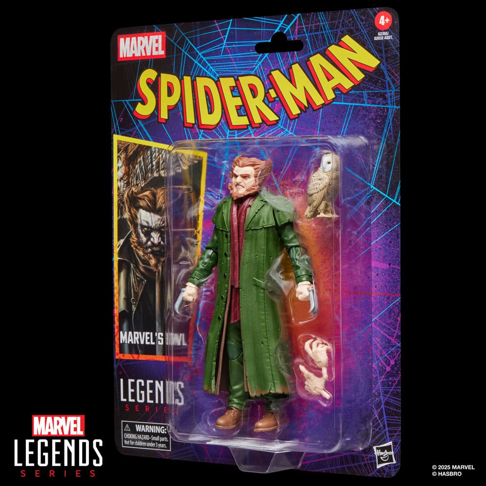 Hasbro Marvel Spider-Man Legends Retro Marvel’s Owl Actionfigur