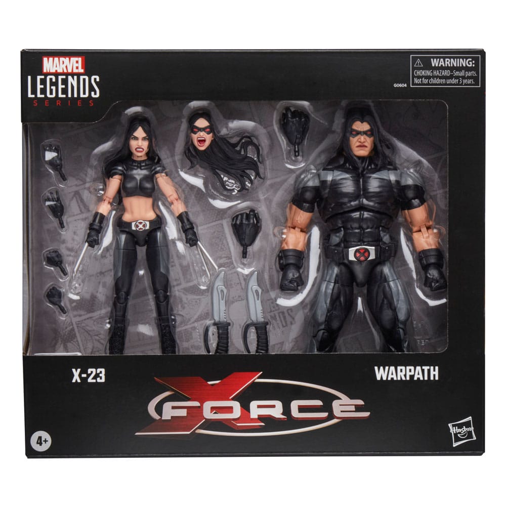 Hasbro Marvel X-Force X-23 & Warpath Legends 2er-Pack Actionfiguren