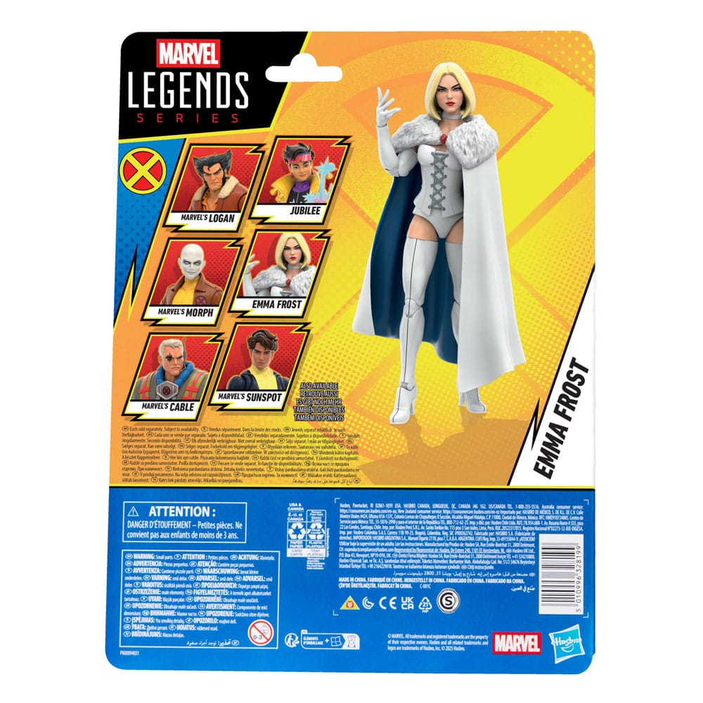 Hasbro Marvel X-Men ’97 Emma Frost Legends Actionfigur