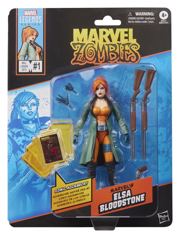 Hasbro Marvel Zombies Marvel's Elsa Bloodstone Marvel Legends Actionfigur