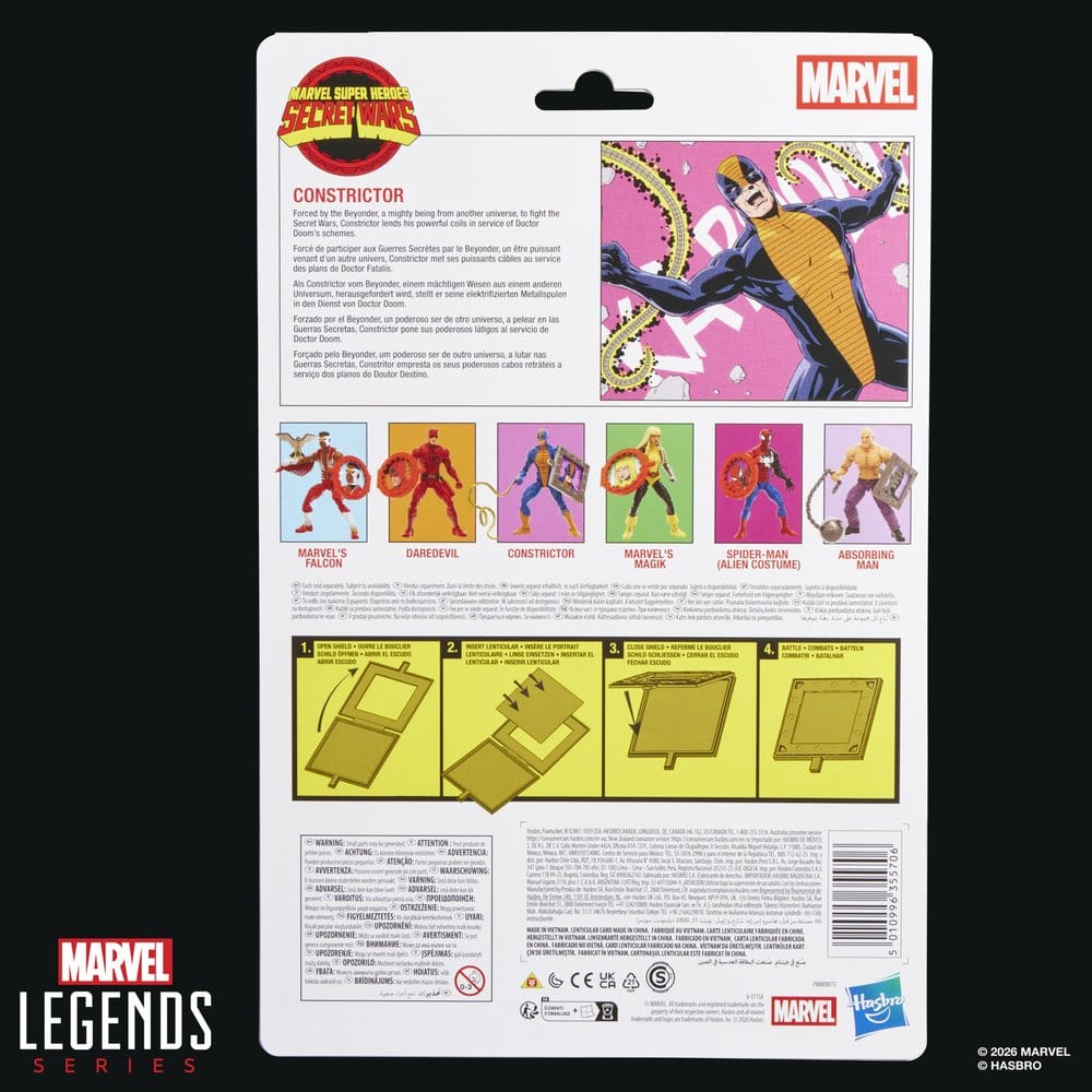 Hasbro Secret Wars Marvel Legends Constrictor Actionfigur