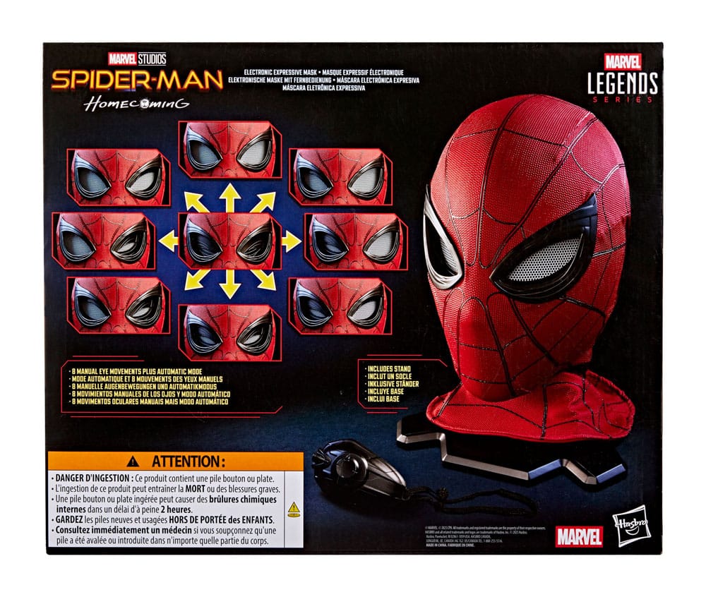 Hasbro Spider-Man Homecoming Elektronische Maske mit Fernbedienung
