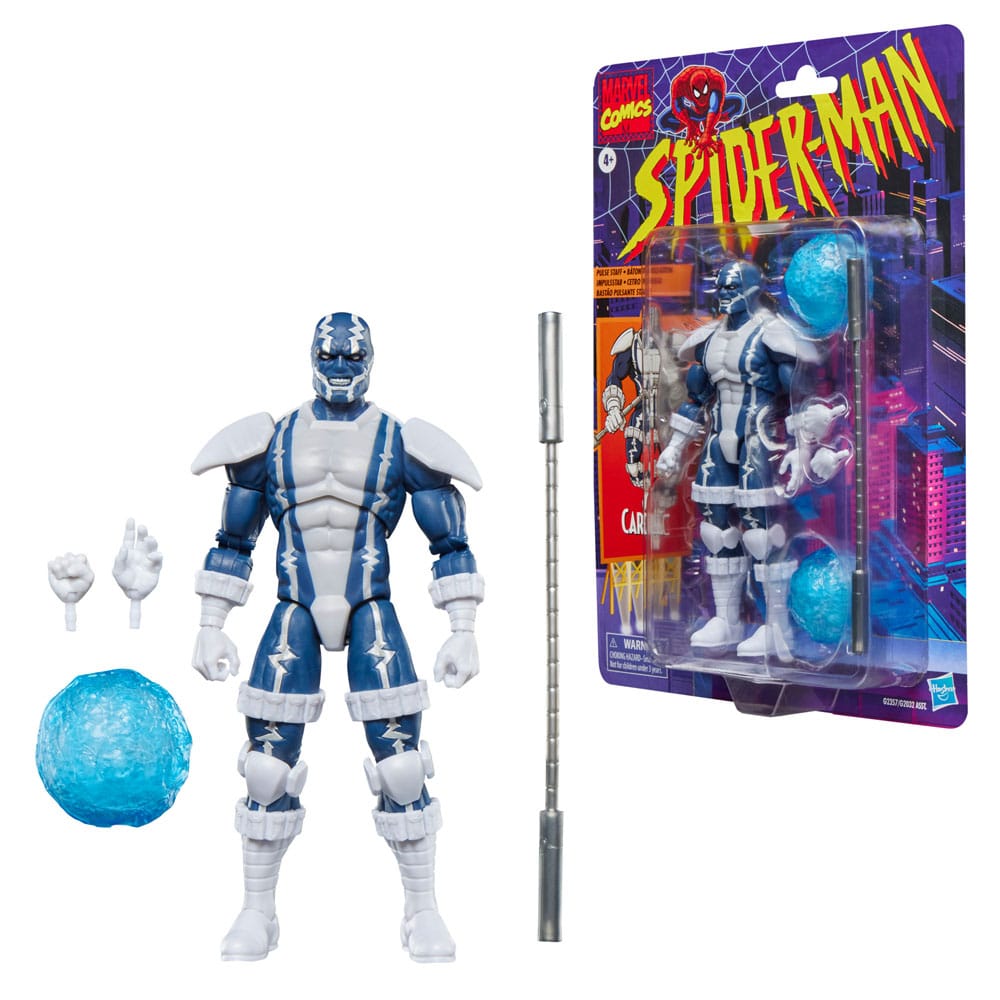 Hasbro Spider-Man Marvel Legends Cardiac Retro Actionfigur
