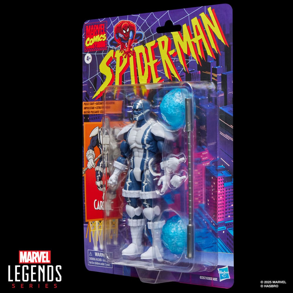 Hasbro Spider-Man Marvel Legends Cardiac Retro Actionfigur
