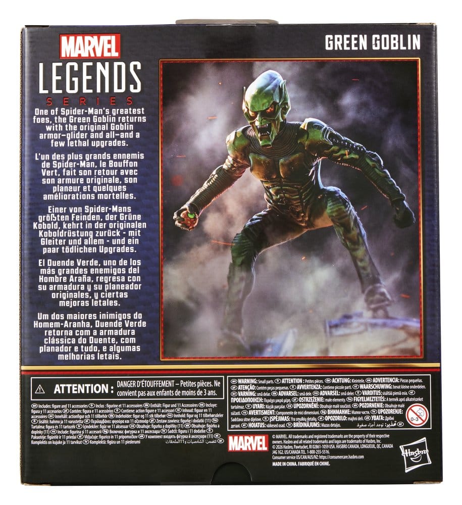 Hasbro Spider Man No Way Home Green Goblin Marvel Legends Actionfigur