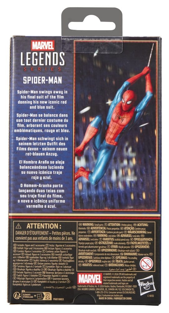 Hasbro Spider-Man No Way Home Spider-Man Marvel Legends Actionfigur