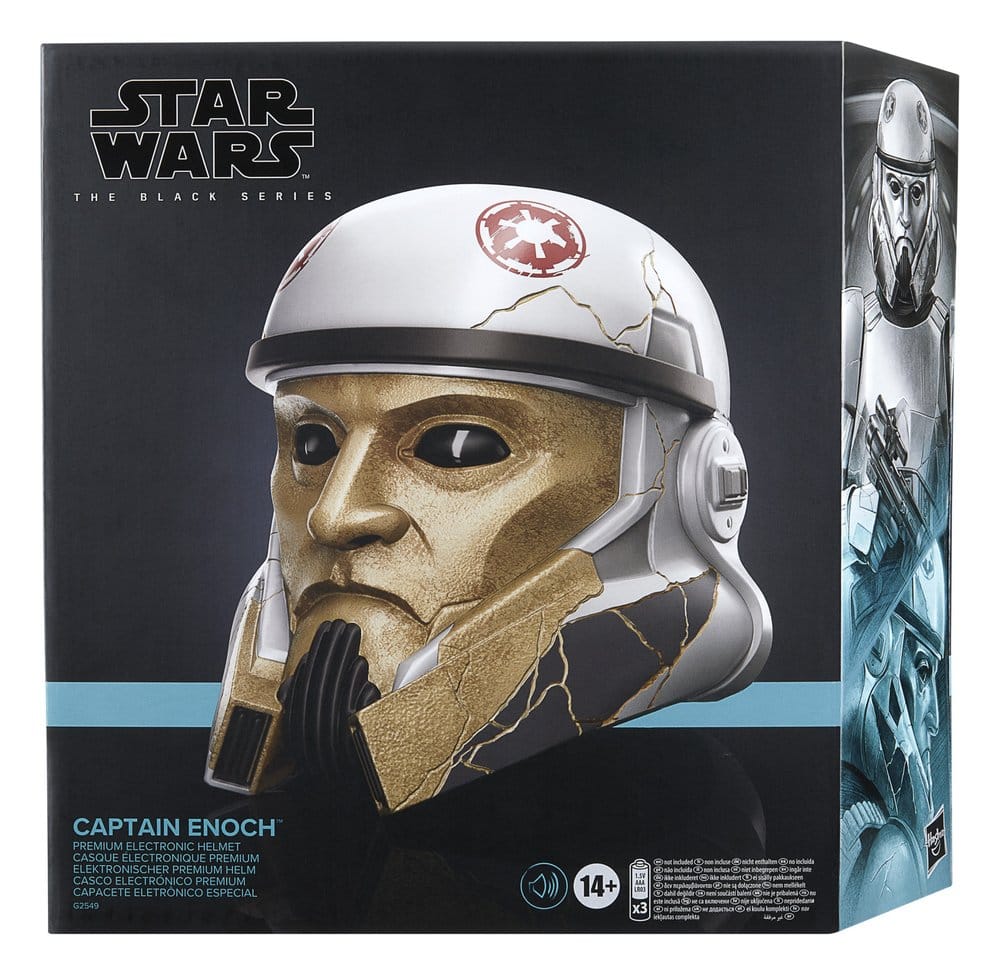 Hasbro Star Wars Ahsoka Captain Enoch Black Series Elektronischer Helm