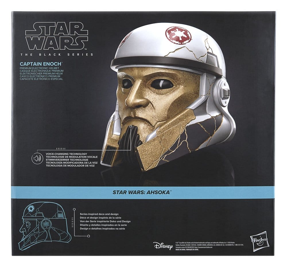 Hasbro Star Wars Ahsoka Captain Enoch Black Series Elektronischer Helm