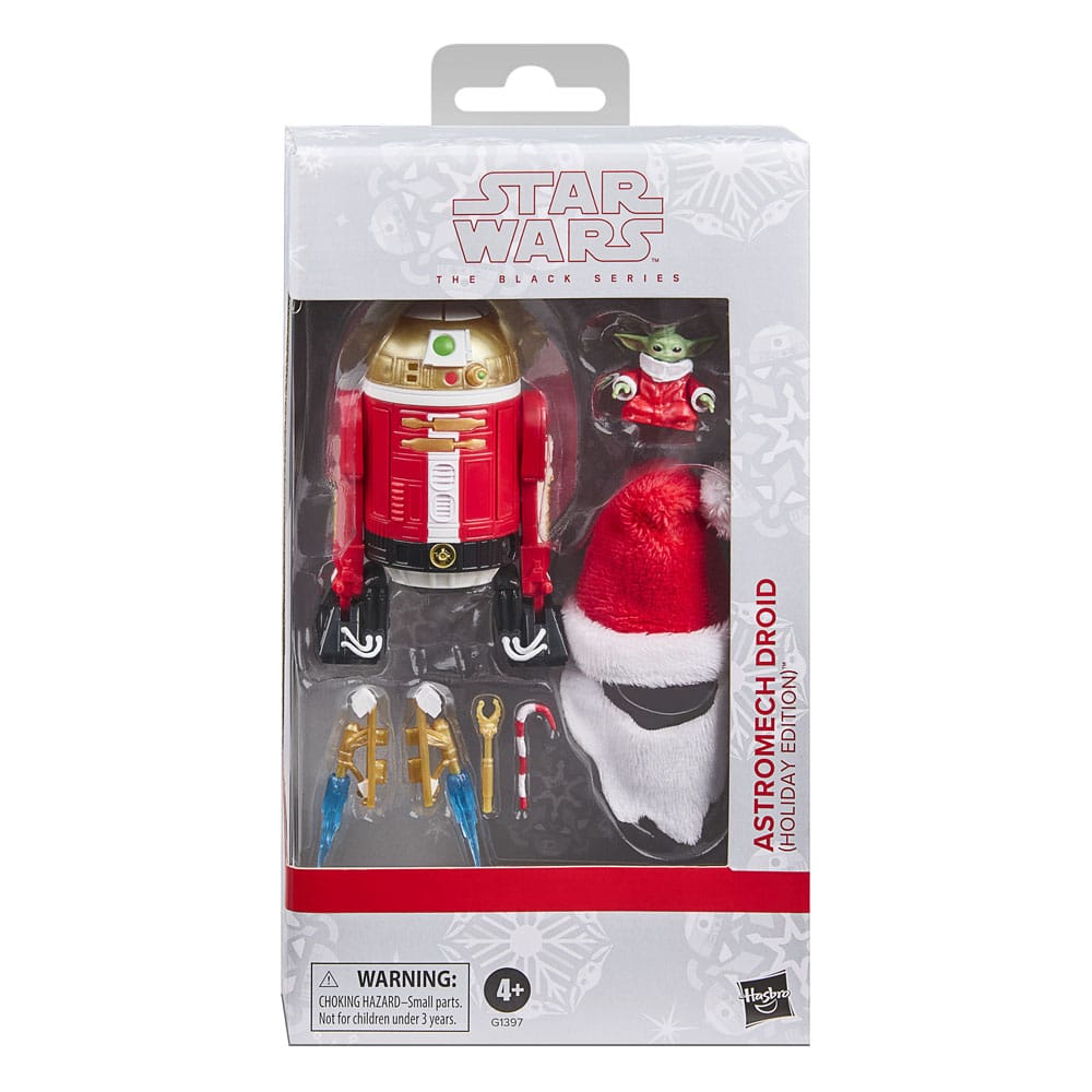 Hasbro Star Wars Astromech Droid (Holiday Edition) Black Series Actionfigur