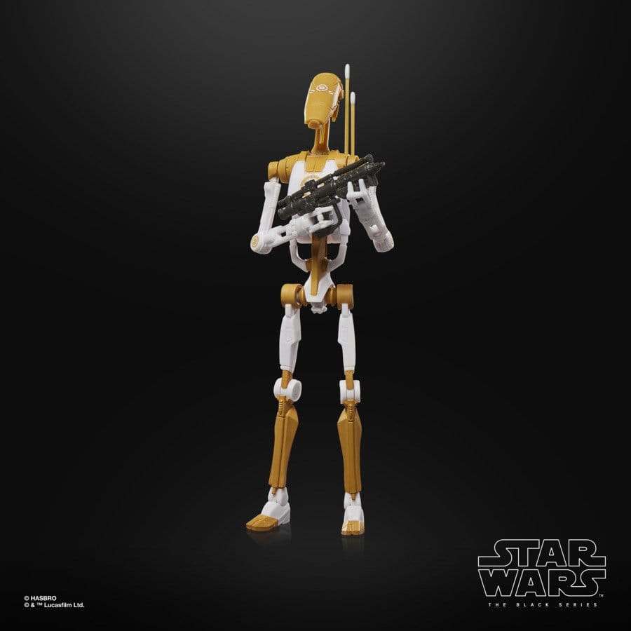 Hasbro Star Wars Battlefront II Phase I Assault Trooper & Battle Droid Officer Black Series 2er-Pack Actionfiguren