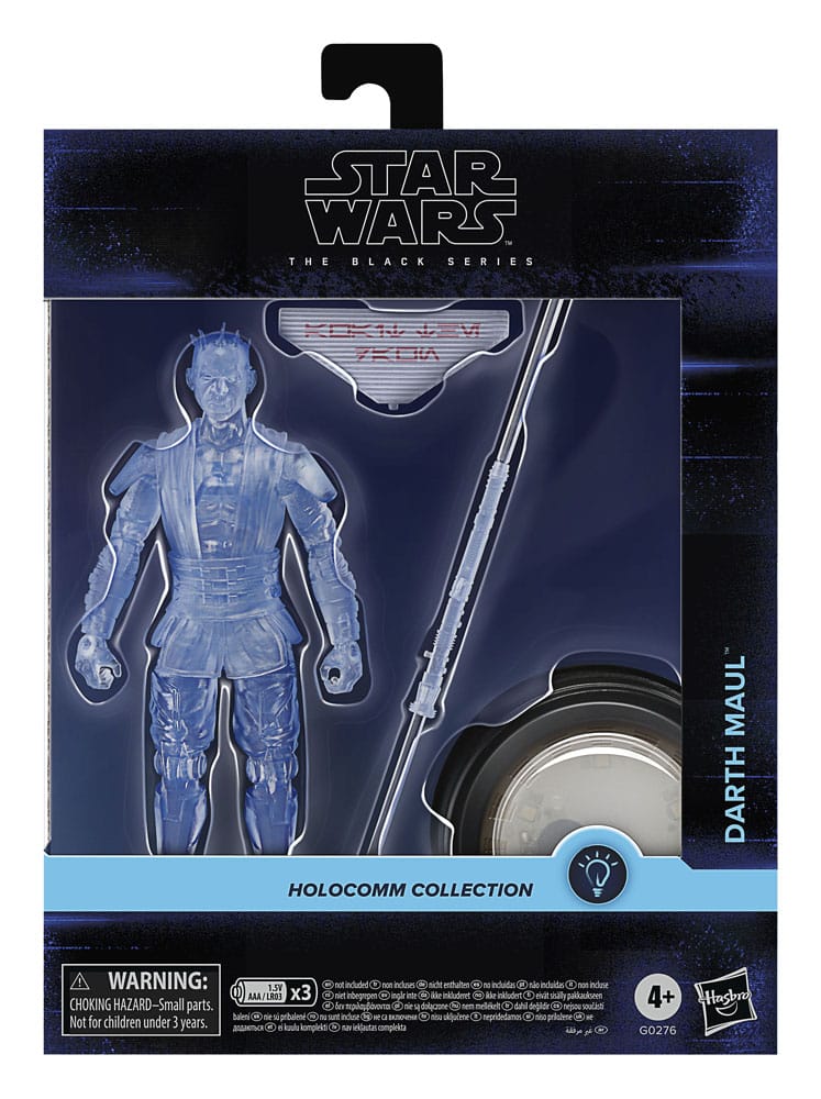 Hasbro Star Wars Darth Maul Holocomm Collection Black Series Actionfigur 15 cm