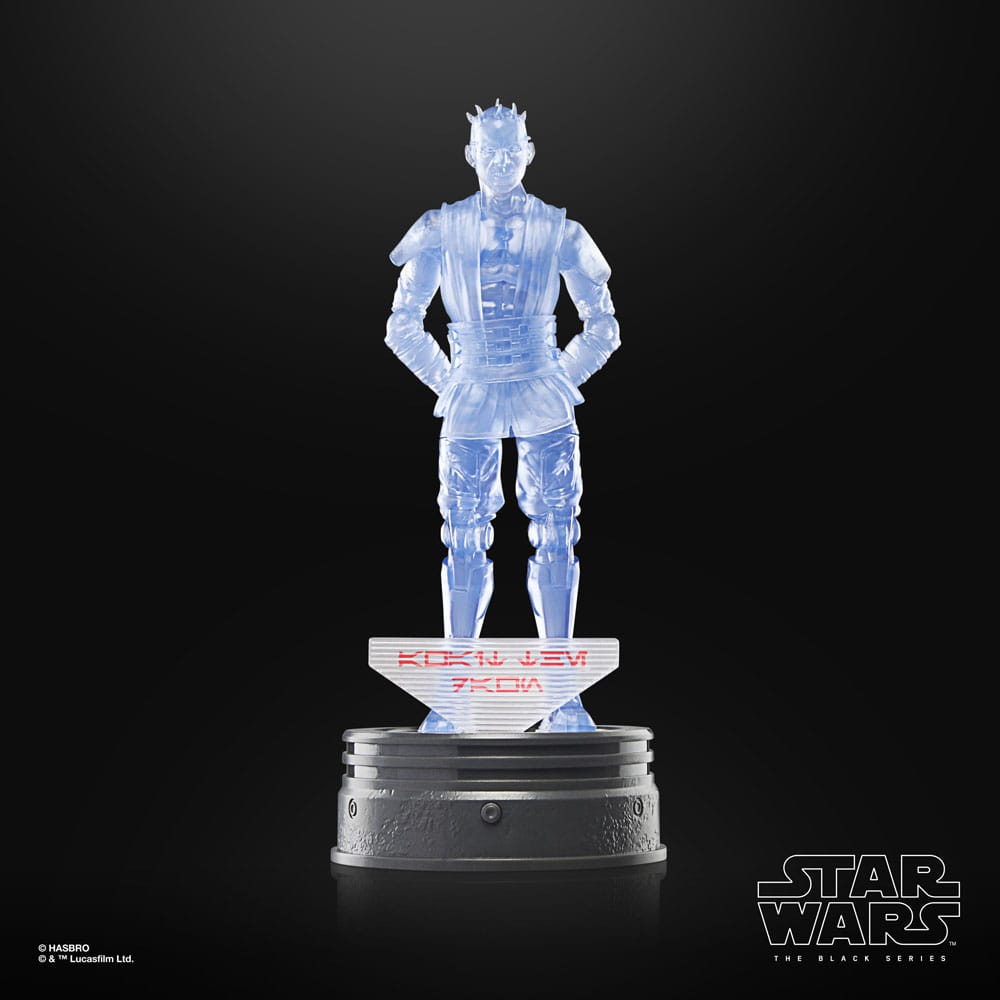 Hasbro Star Wars Darth Maul Holocomm Collection Black Series Actionfigur 15 cm