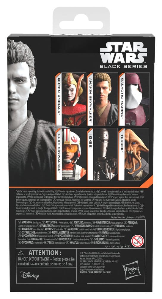 Hasbro Star Wars Episode II Anakin Skywalker (Padawan) Black Series Actionfigur