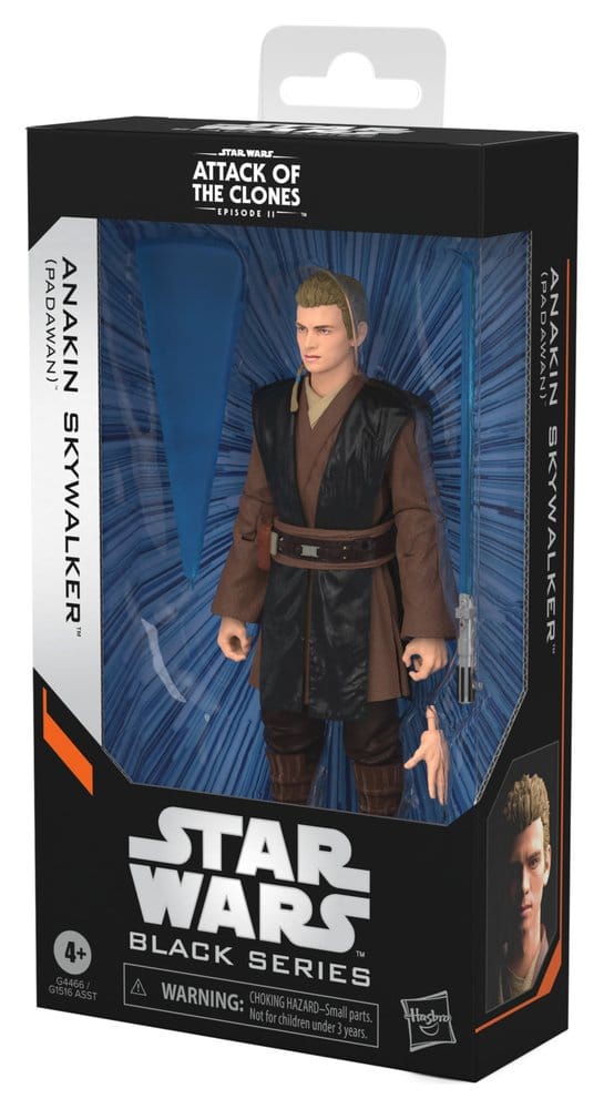 Hasbro Star Wars Episode II Anakin Skywalker (Padawan) Black Series Actionfigur