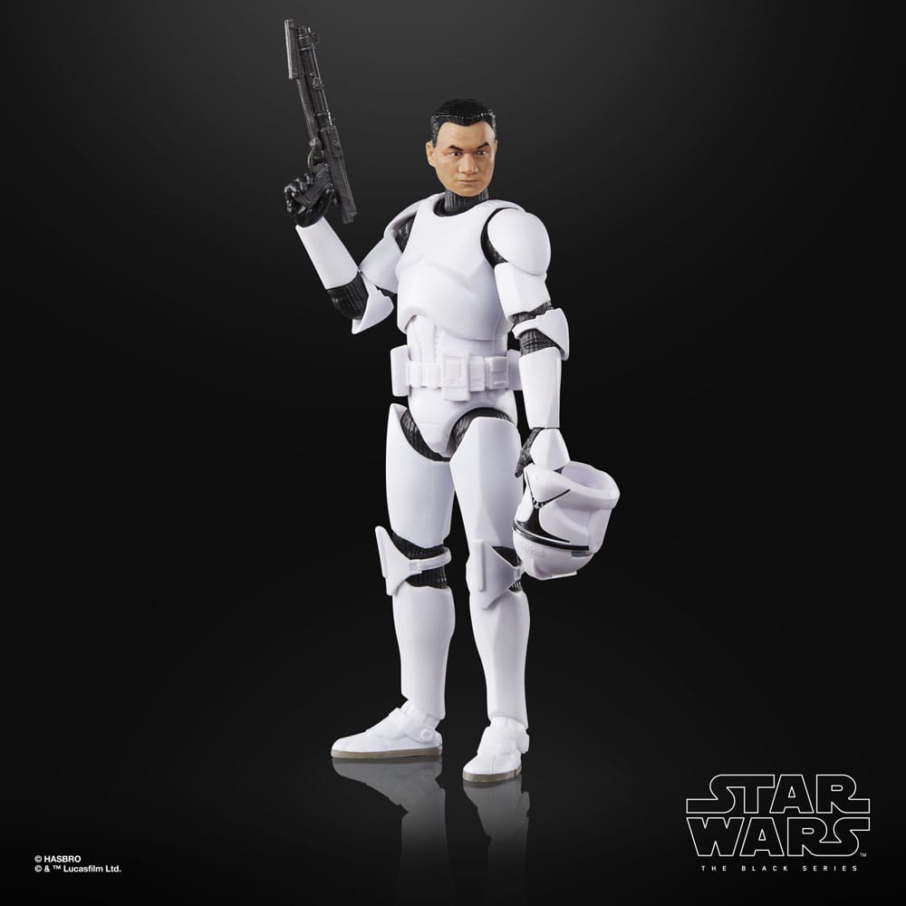 Hasbro Star Wars Episode II Clone Trooper Phase I Black Series Actionfigur