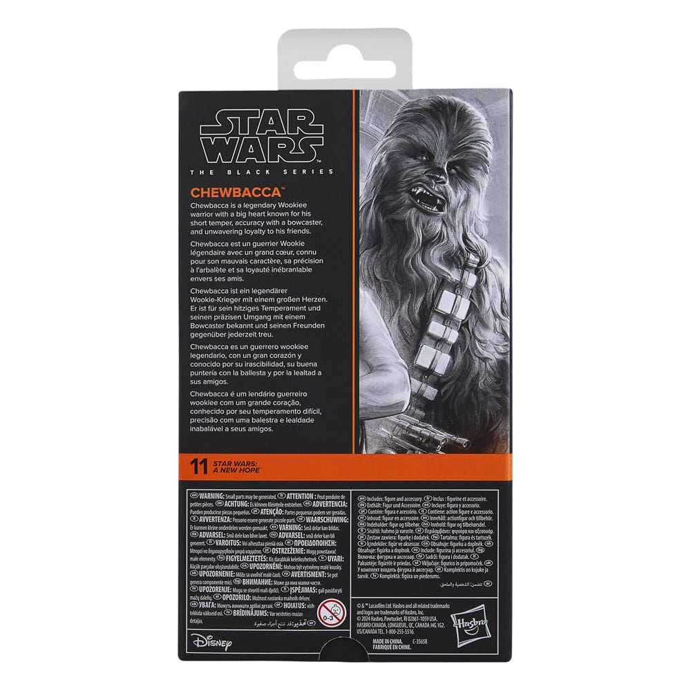Hasbro Star Wars Episode IV Chewbacca Black Series Actionfigur