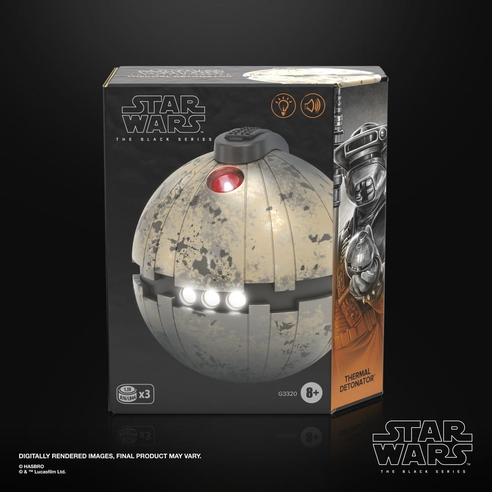Hasbro Star Wars Episode VI Elektronischer Thermaldetonator Black Series