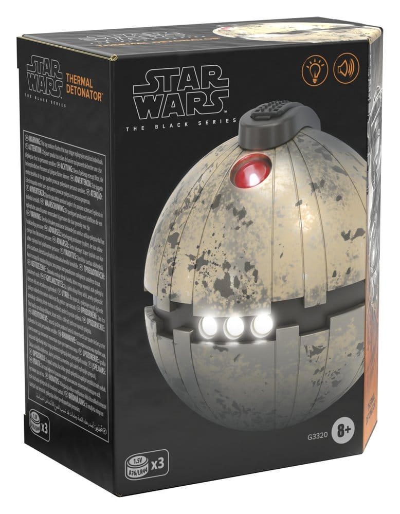 Hasbro Star Wars Episode VI Elektronischer Thermaldetonator Black Series