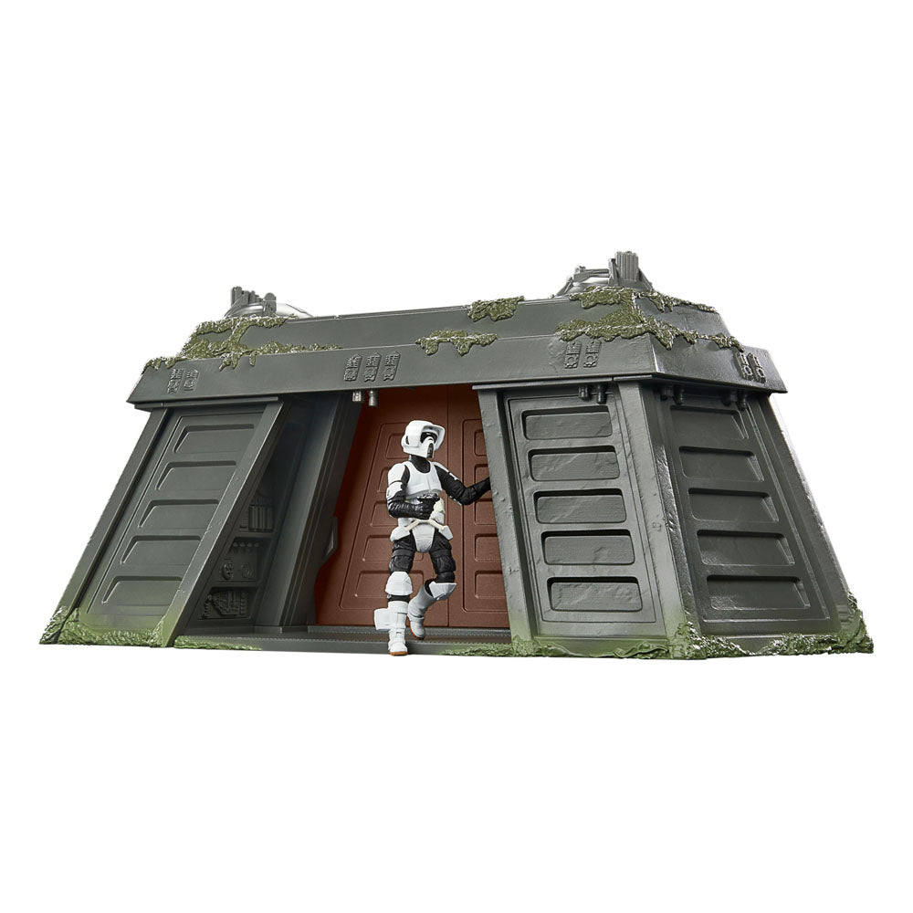 Hasbro Star Wars - Episode VI Endor Bunker mit Rebel Commando (Scout Trooper Disguise) Vintage Collection Playset