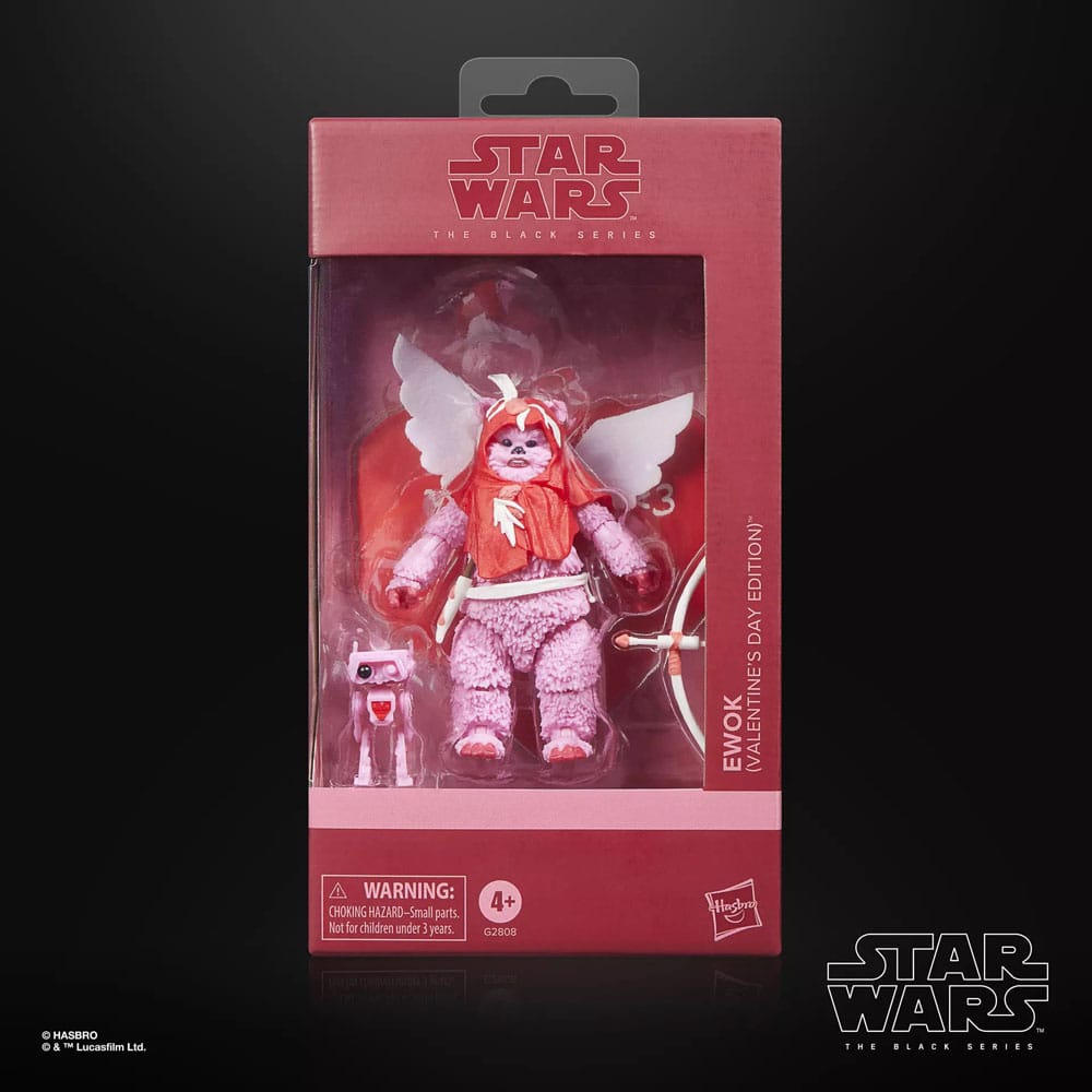 Hasbro Star Wars Ewok Black Series Valentine’s Day Edition Actionfigur