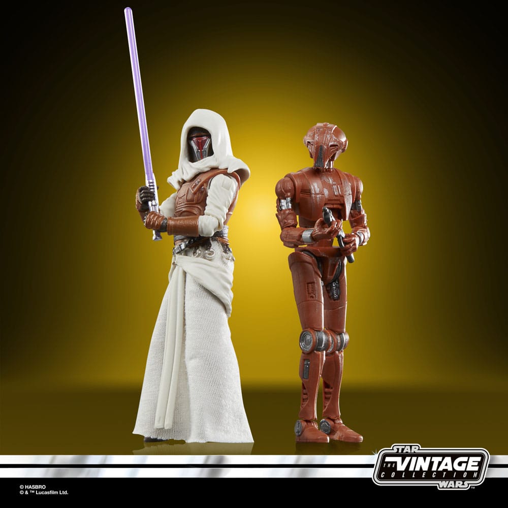 Hasbro Star Wars Galaxy of Heroes 2er-Pack Jedi Knight Revan & HK-47 Vintage Collection Actionfiguren