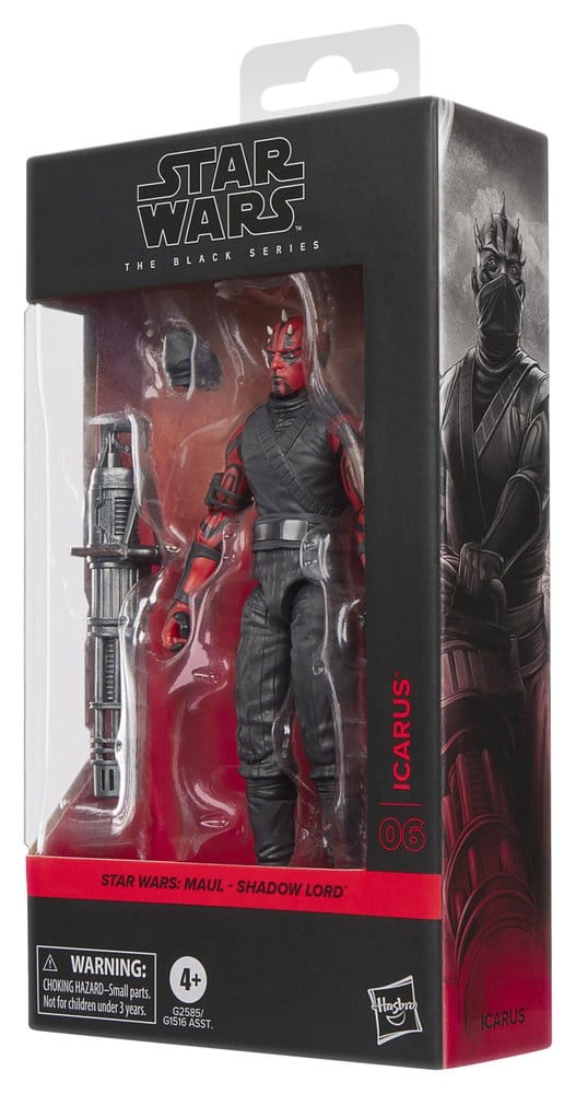 Hasbro Star Wars Maul Shadow Lord Icarus The Black Series Actionfigur