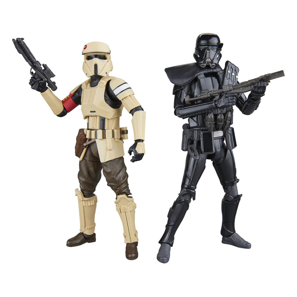 Hasbro Star Wars Rogue One Black Series Shoretrooper Death Trooper 2er-Pack Actionfiguren