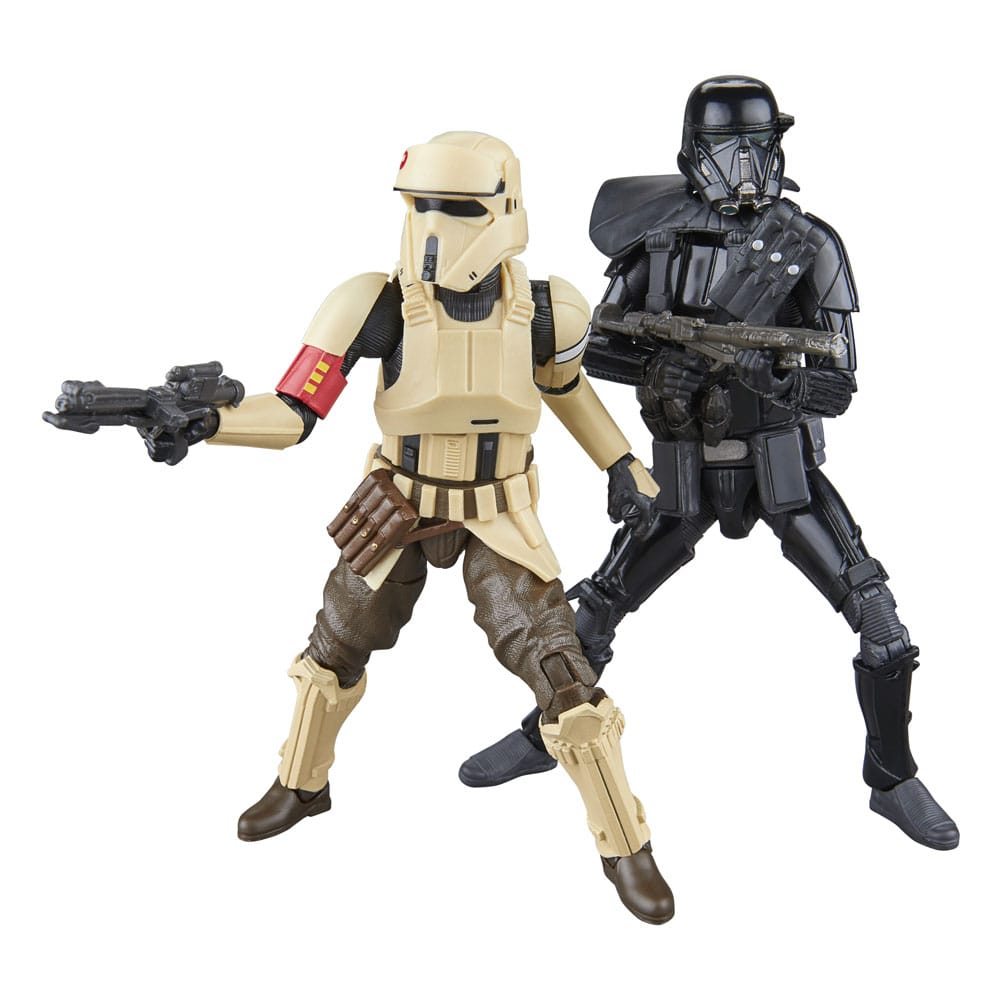 Hasbro Star Wars Rogue One Black Series Shoretrooper Death Trooper 2er-Pack Actionfiguren