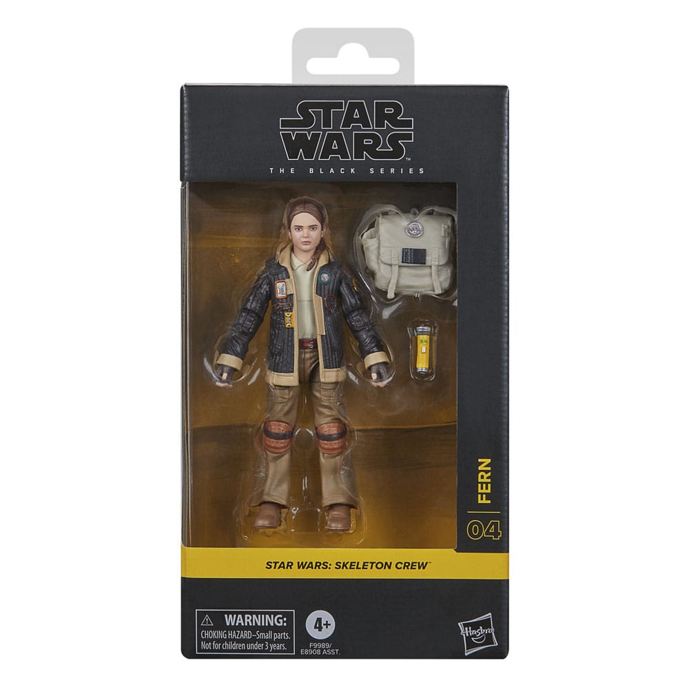 Hasbro Star Wars Skeleton Crew Fern Black Series Actionfigur