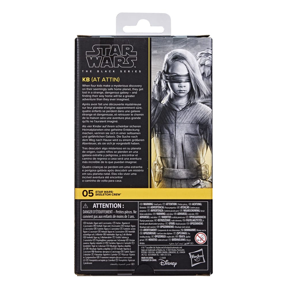 Hasbro Star Wars Skeleton Crew KB At Attin Black Series Actionfigur
