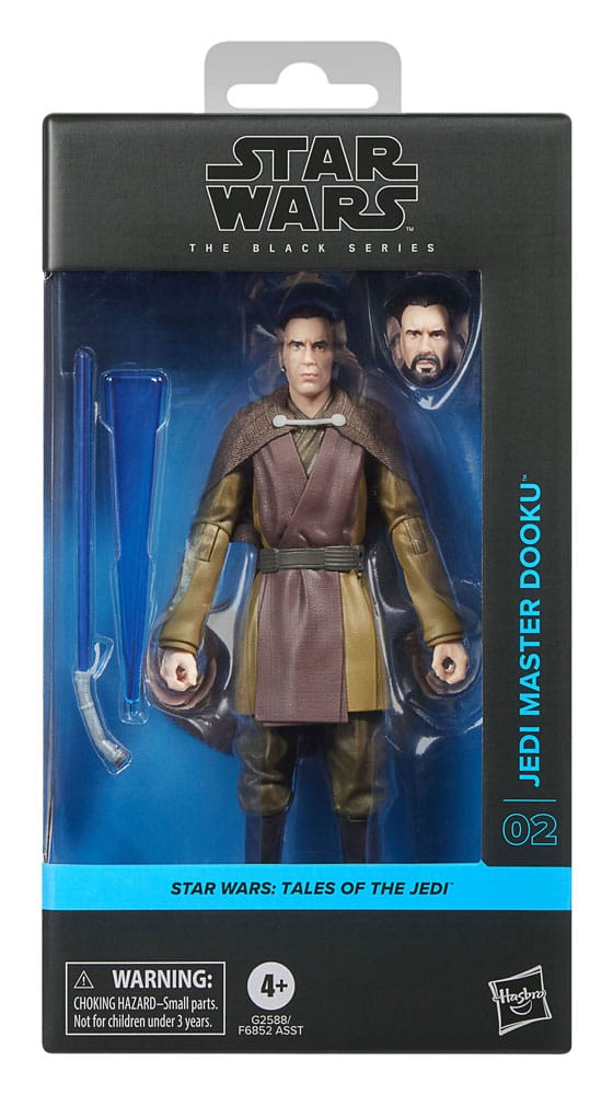 Hasbro Star Wars Tales of the Jedi Black Series Jedi Master Dooku Actionfigur