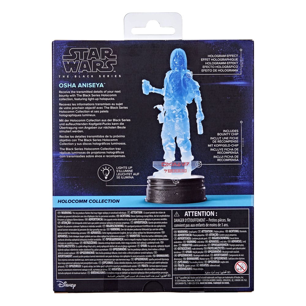 Hasbro Star Wars The Black Series Osha Aniseya Holocomm Collection Actionfigur