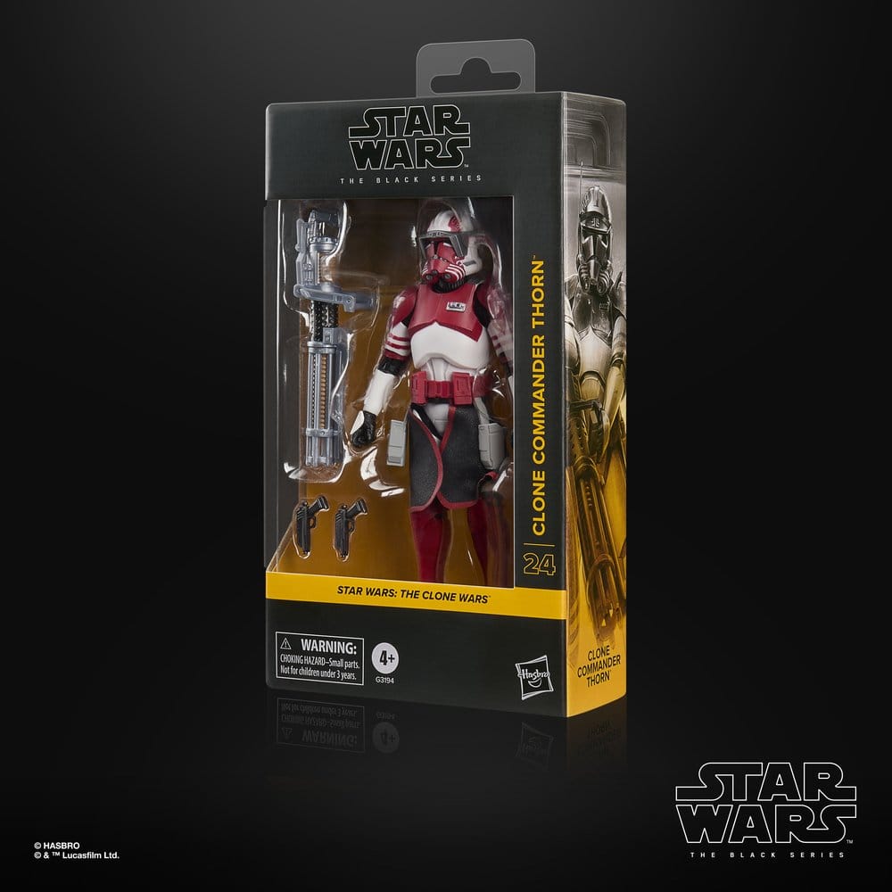 Hasbro Star Wars The Clone Wars Black Series Clone Commander Thorn Actionfigur