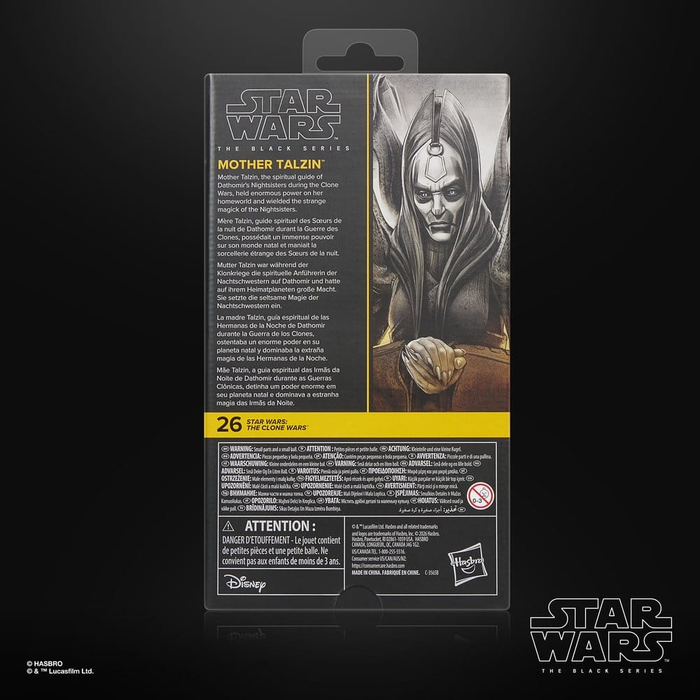 Hasbro Star Wars The Clone Wars Mother Talzin Black Series Actionfigur