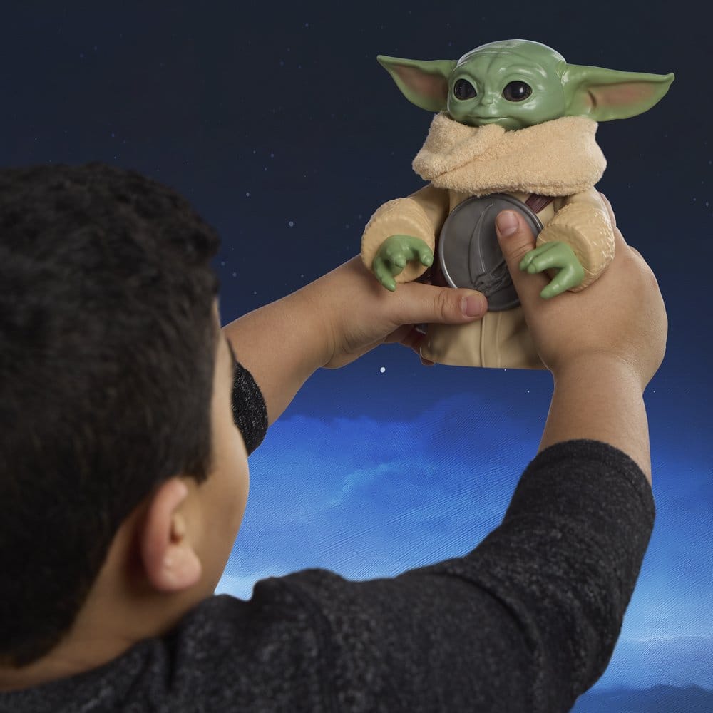 Hasbro Star Wars The Mandalorian Grogu Anzellaner Knuddelspaß Elektronische Actionfigur