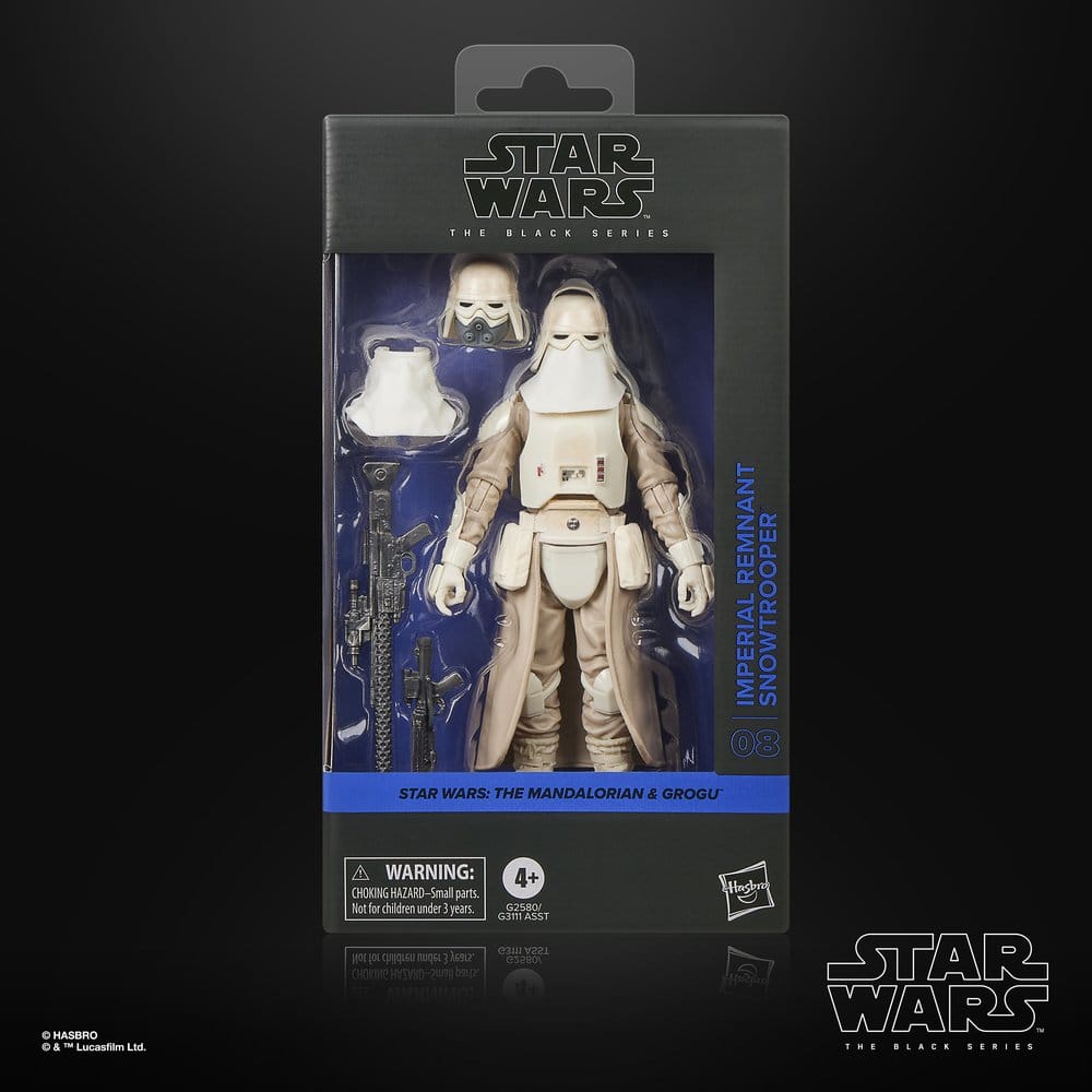 Hasbro Star Wars The Mandalorian & Grogu Black Series Imperial Remnant Snowtrooper Actionfigur