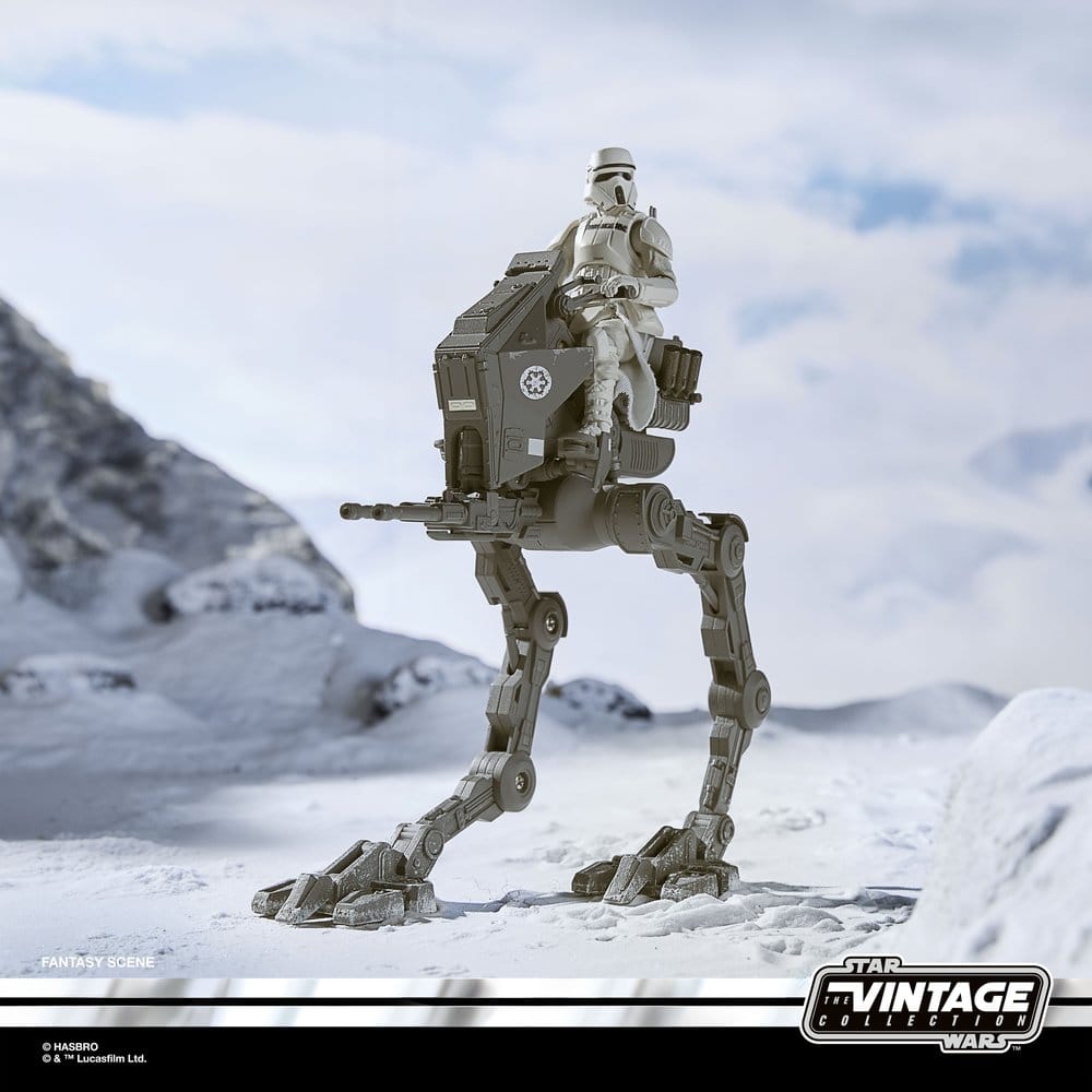 Hasbro Star Wars The Mandalorian & Grogu Imperial Remnant AT-RT Vintage Fahrzeug