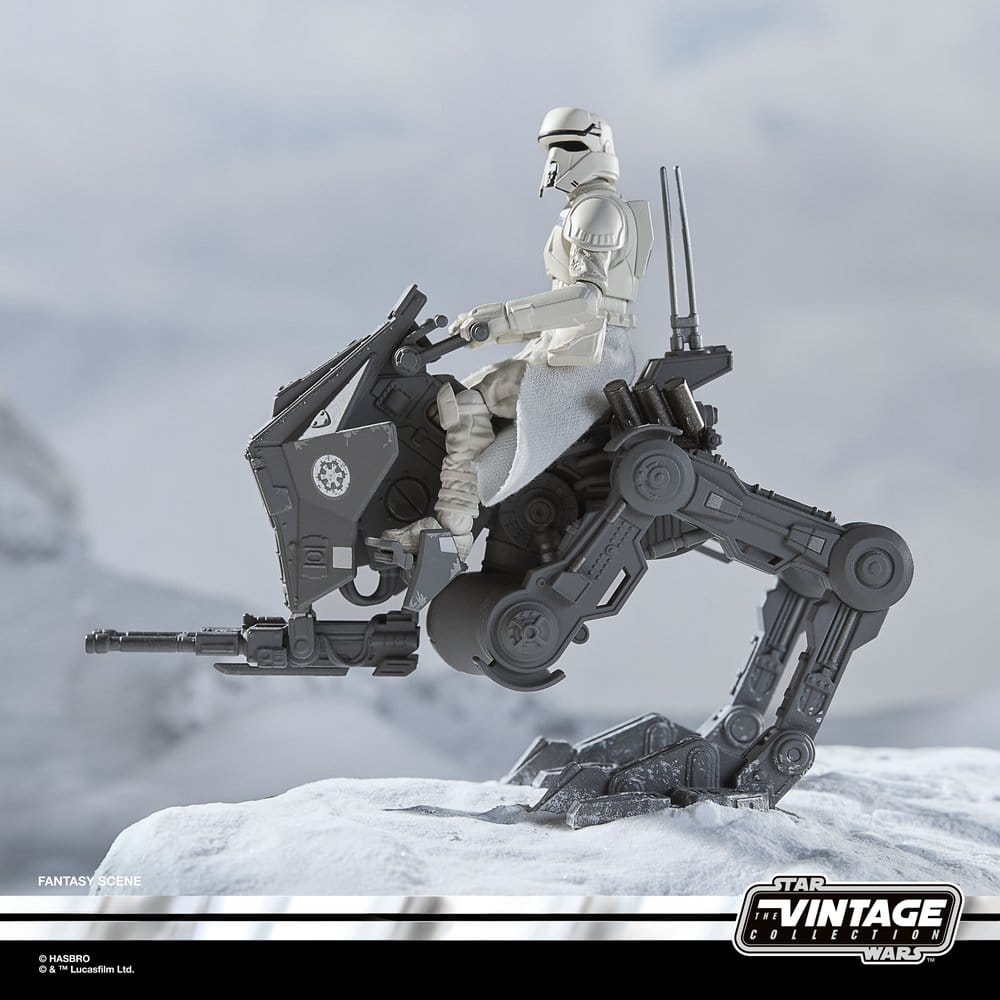 Hasbro Star Wars The Mandalorian & Grogu Imperial Remnant AT-RT Vintage Fahrzeug